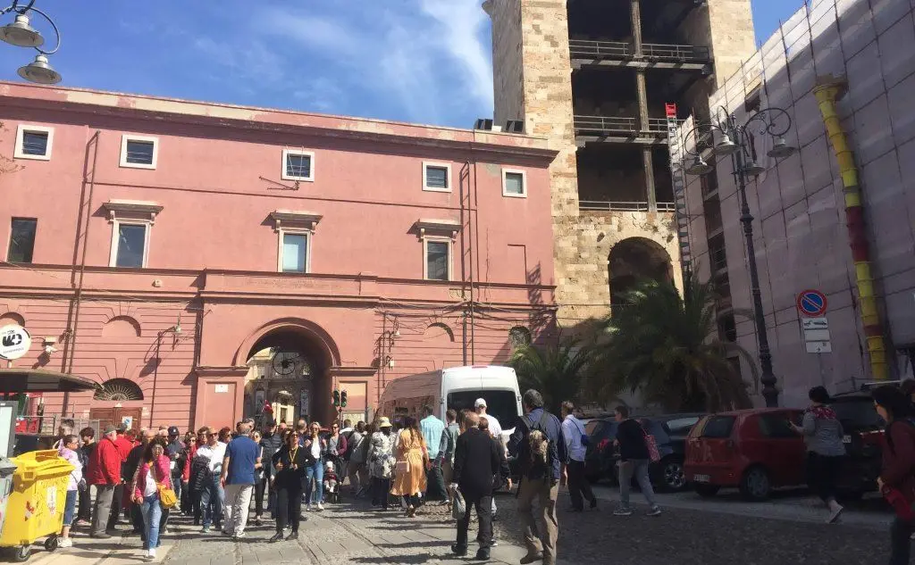 I croceristi in Castello