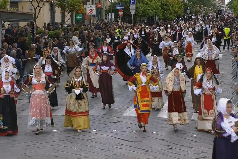 I colori della Cavalcata sarda