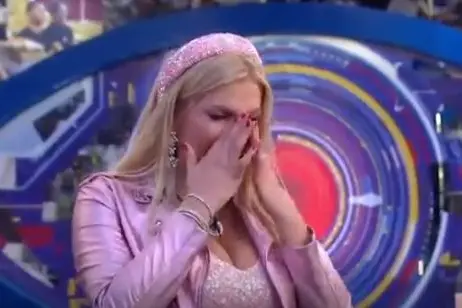 Francesca Cipriani emozionata dopo la proposta (da Instagram)