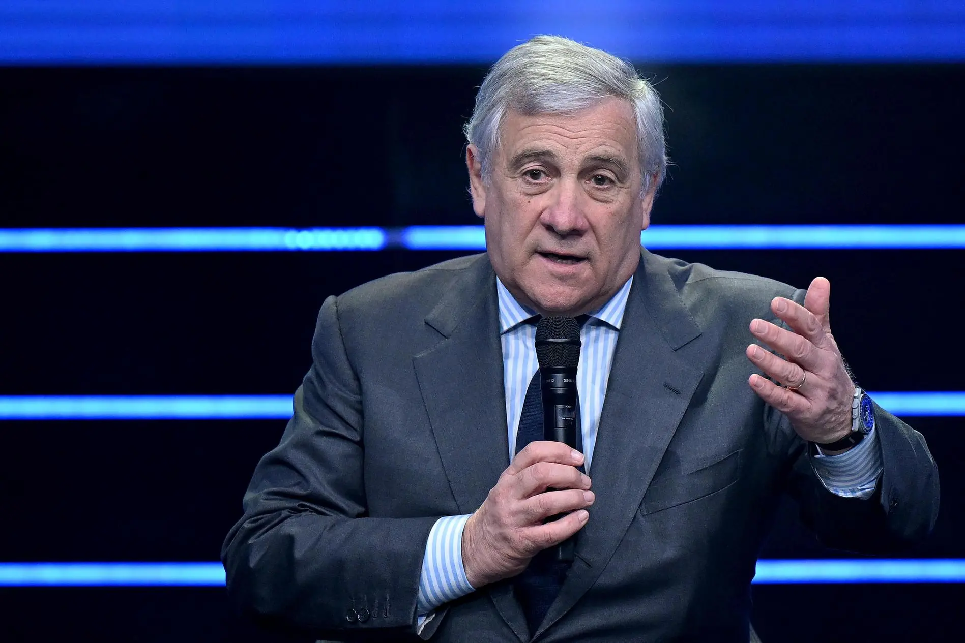 Il ministro degli Esteri e vicepremier, Antonio Tajani (Ansa)