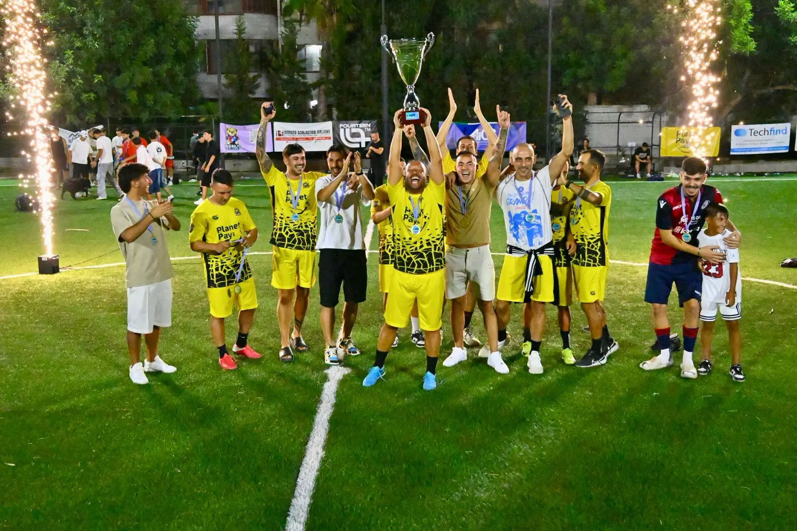 I vincitori del torneo Island Cup 2025 (foto di Andrea Chiaramida)
