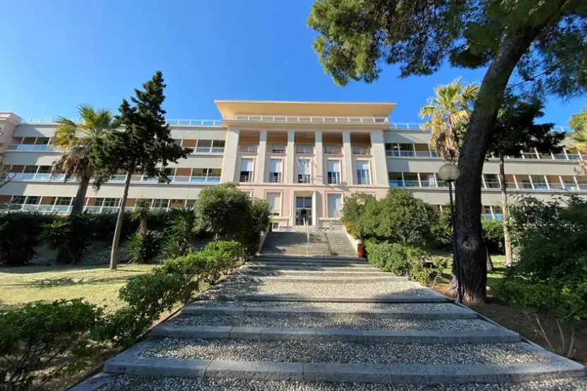 L'ospedale Binaghi (Archivio L'Unione Sarda)