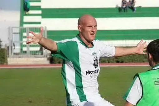 Piotr Branicki, attaccante polacco dell'Arzachena