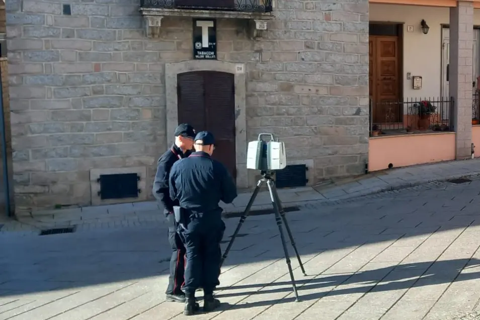 I test del Ris nel centro di Luras