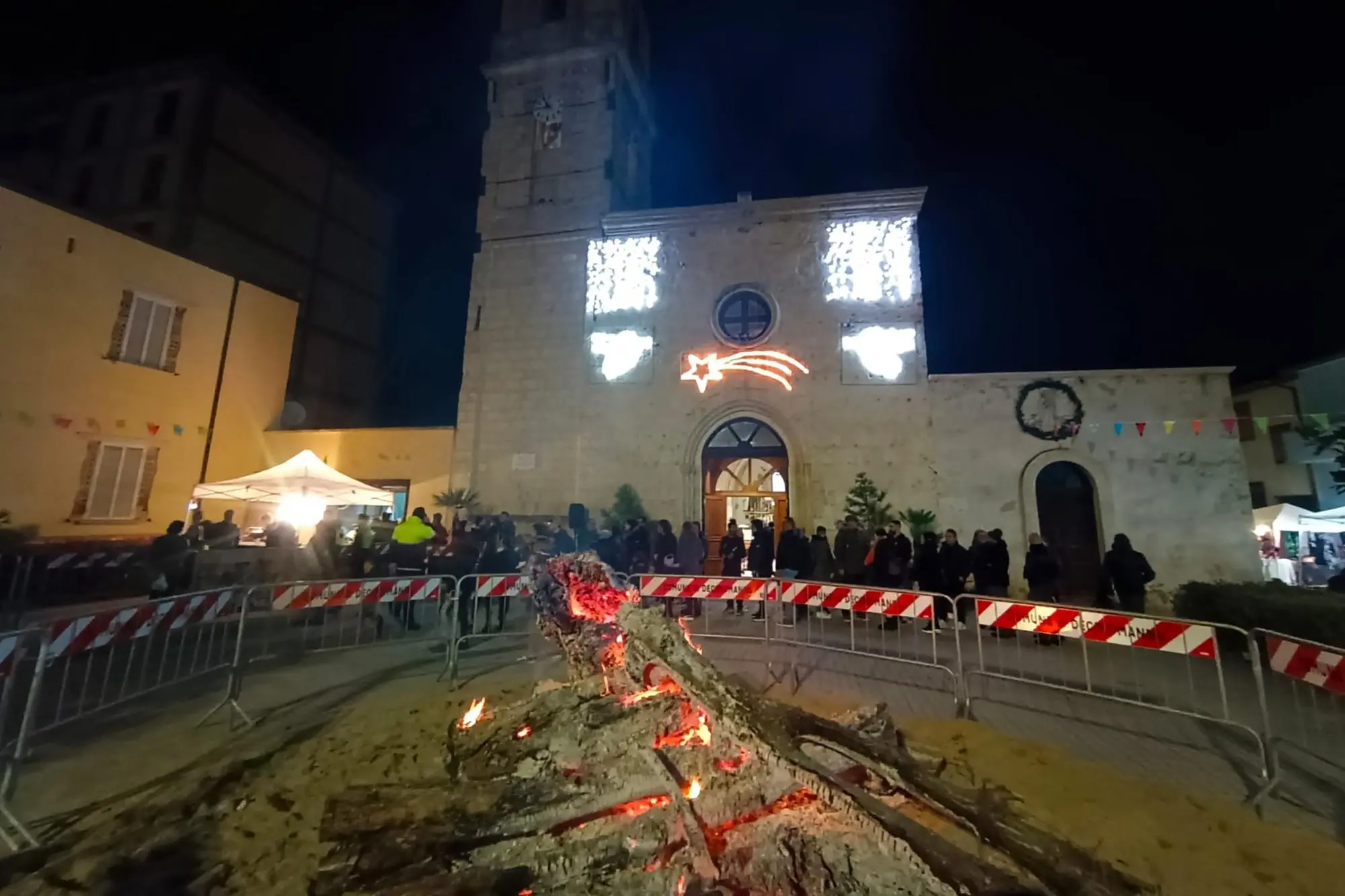 Festeggiamenti per Sant'Antonio abate a Decimomannu (foto Saiu)