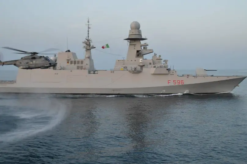 La fregata Martinengo (Foto Marina Militare)