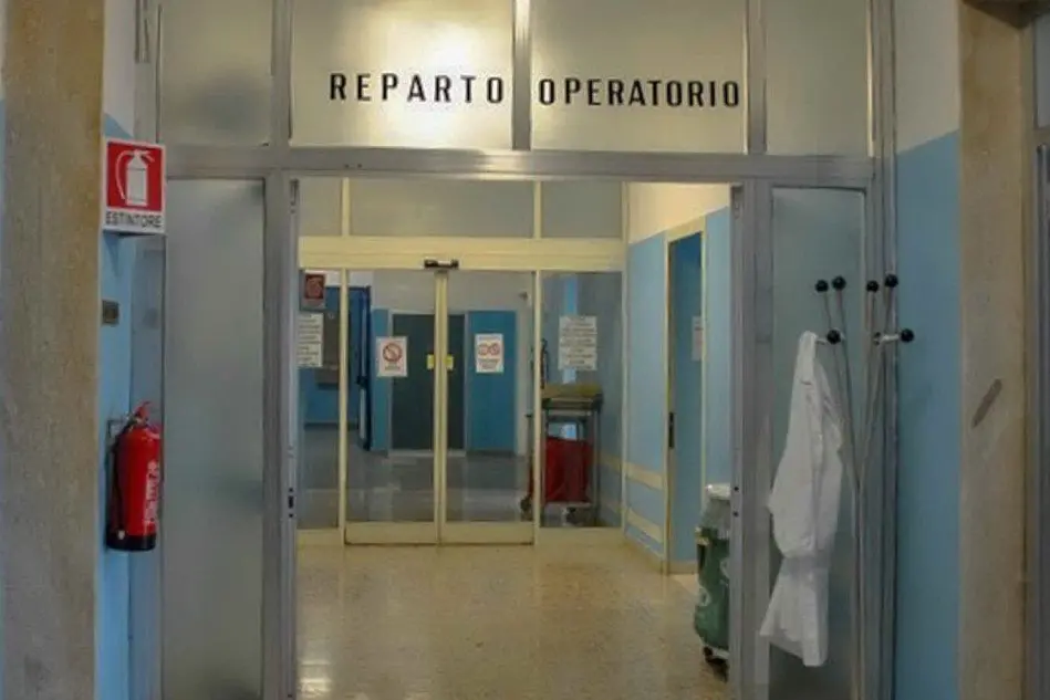 Un reparto d'ospedale (Archivio L'Unione Sarda)