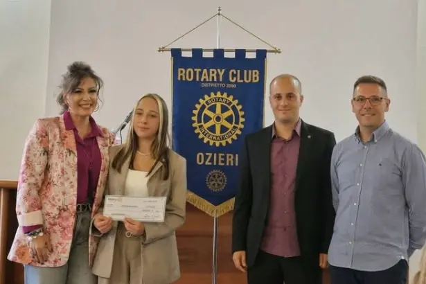La premiazione ad Ozieri (foto concessa)
