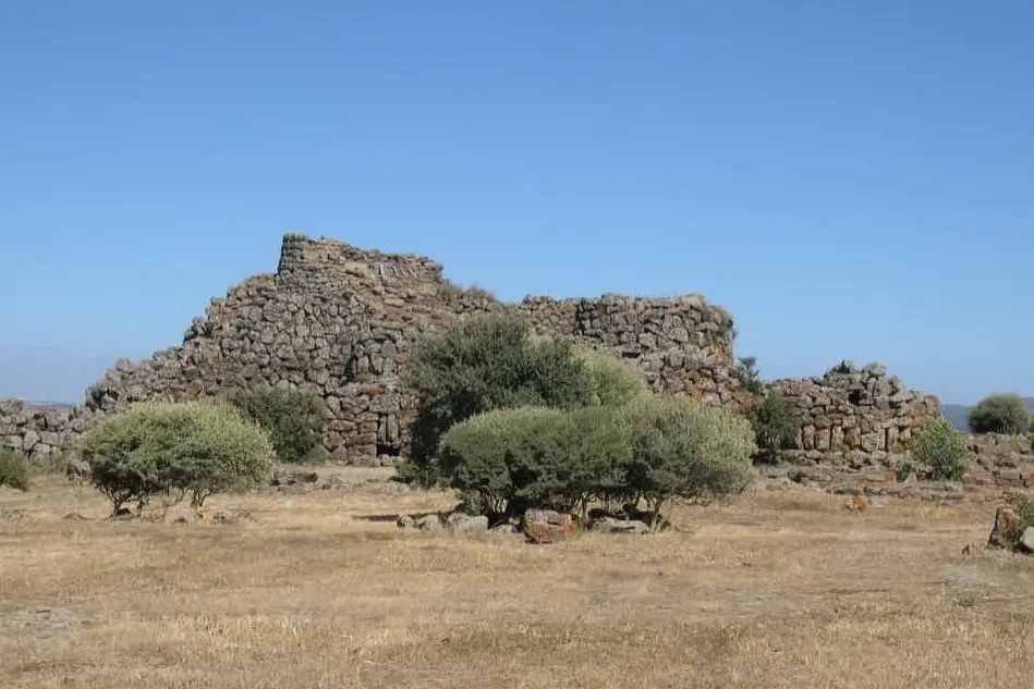 Il Nuraghe Arrubiu in una delle foto del progetto