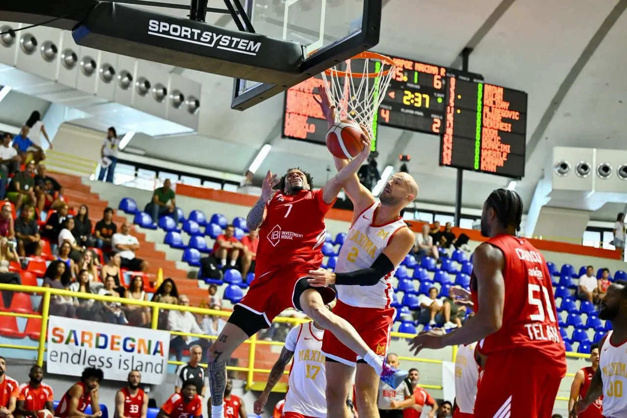 Una fase di gioco del City of Cagliari (foto Chiaramida)