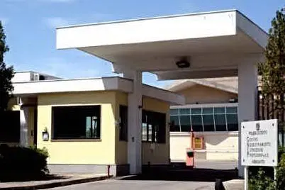 L'ingresso del Caip di Abbasanta