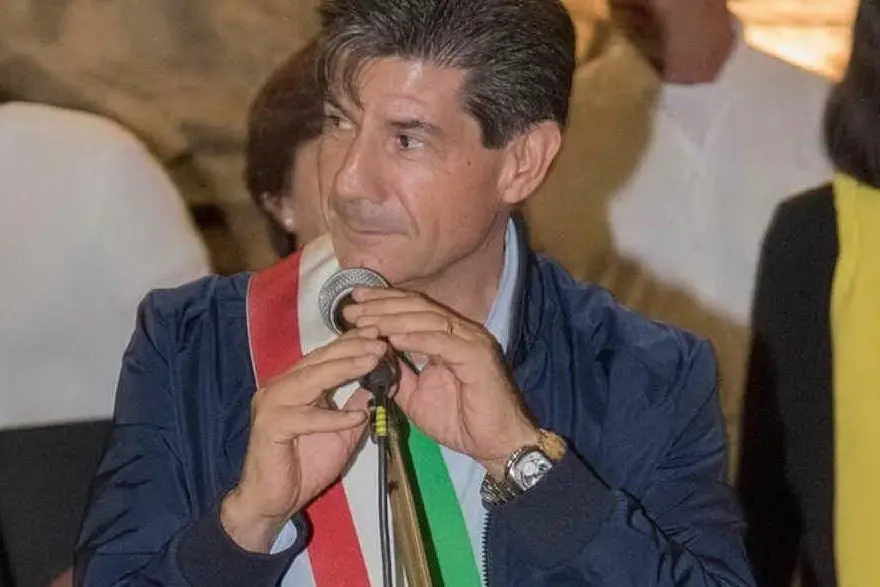 Il sindaco di Domusnovas Massimo Ventura