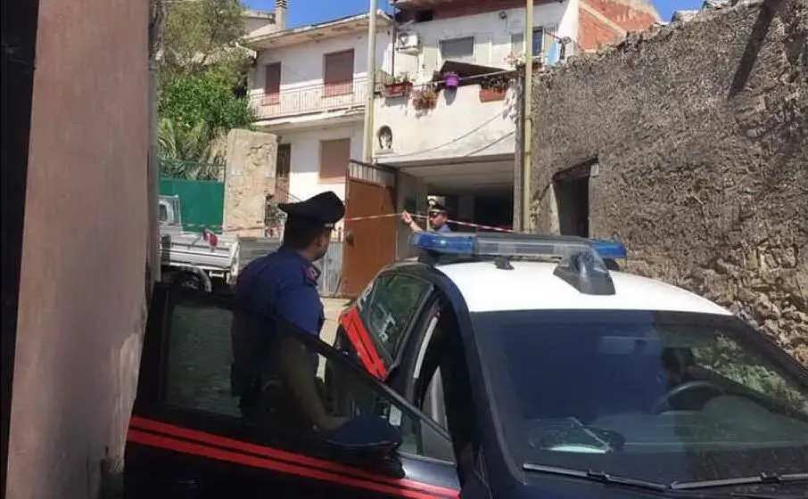 L'abitazione a Mandas in cui si è consumato il dramma (Archivio L'Unione Sarda)