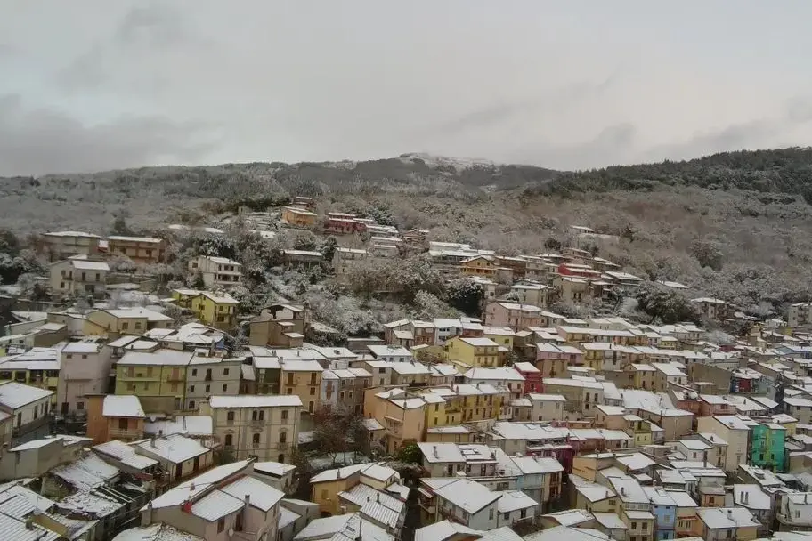 Neve a Tonara (foto di Marco Carboni)
