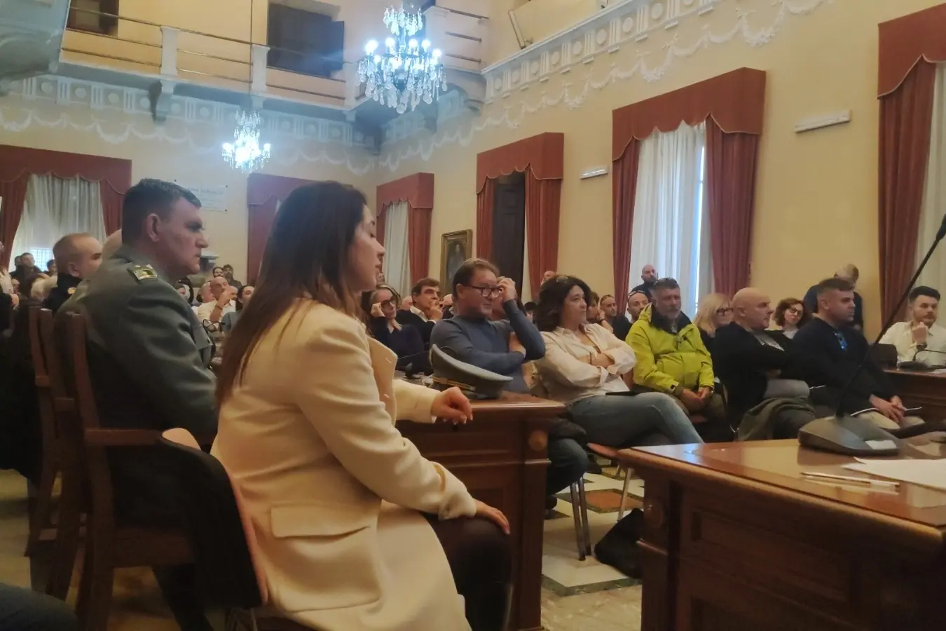 La Maddalena, riunione per il CETS (foto Ronchi)