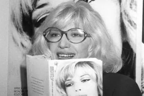 Monica Vitti in un'immagine del 1995
