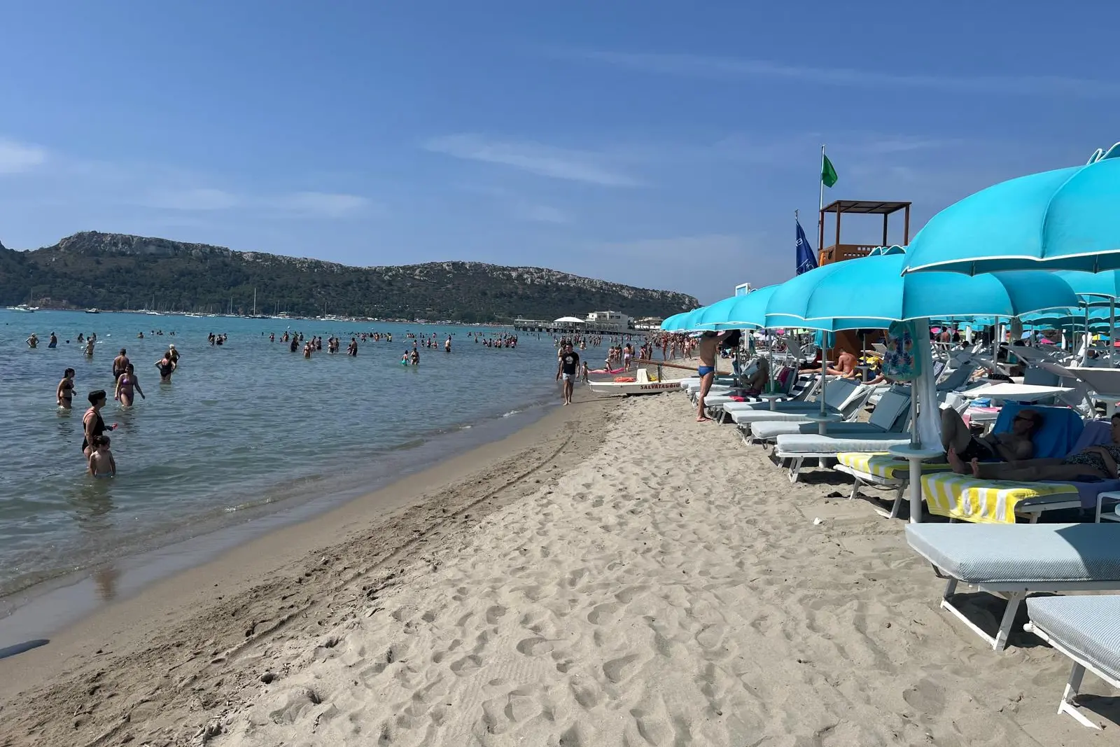 La spiaggia del Poetto