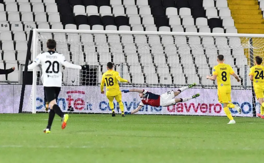 Il gol di Piccoli (Spezia Calcio)