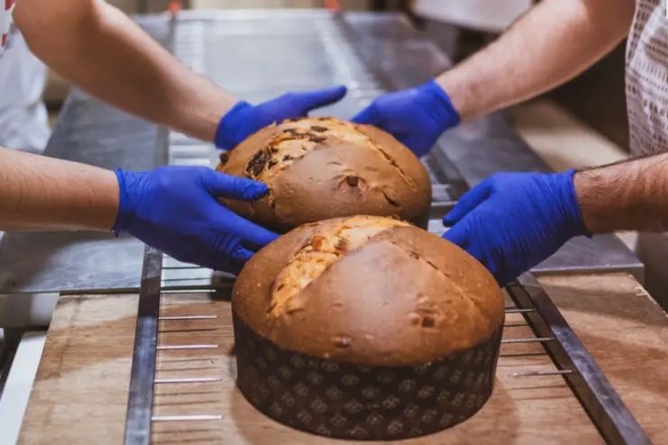 Panettoni (foto Ansa)