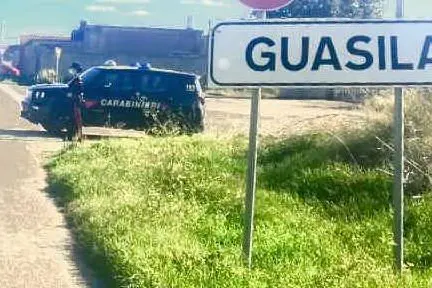 Carabinieri a Guasila (Foto Carabinieri)