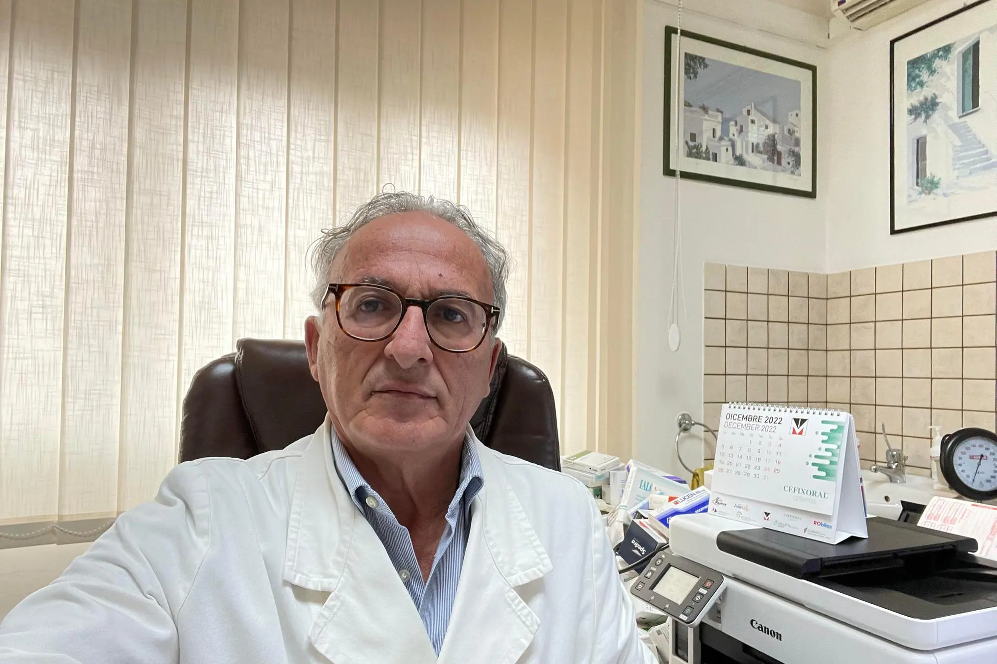 Il dottor Alberto Laconi (foto Murgana)