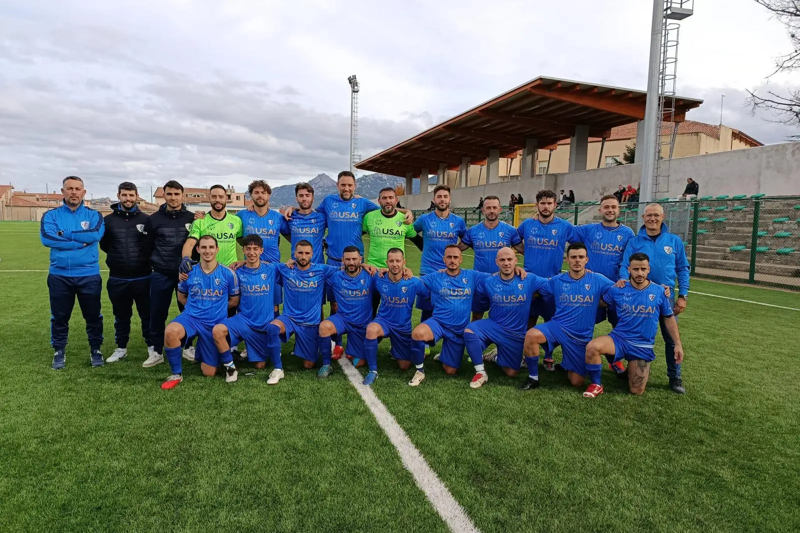 La rosa del Pausania, Girone Gallura della Terza Categoria (foto Pischedda)