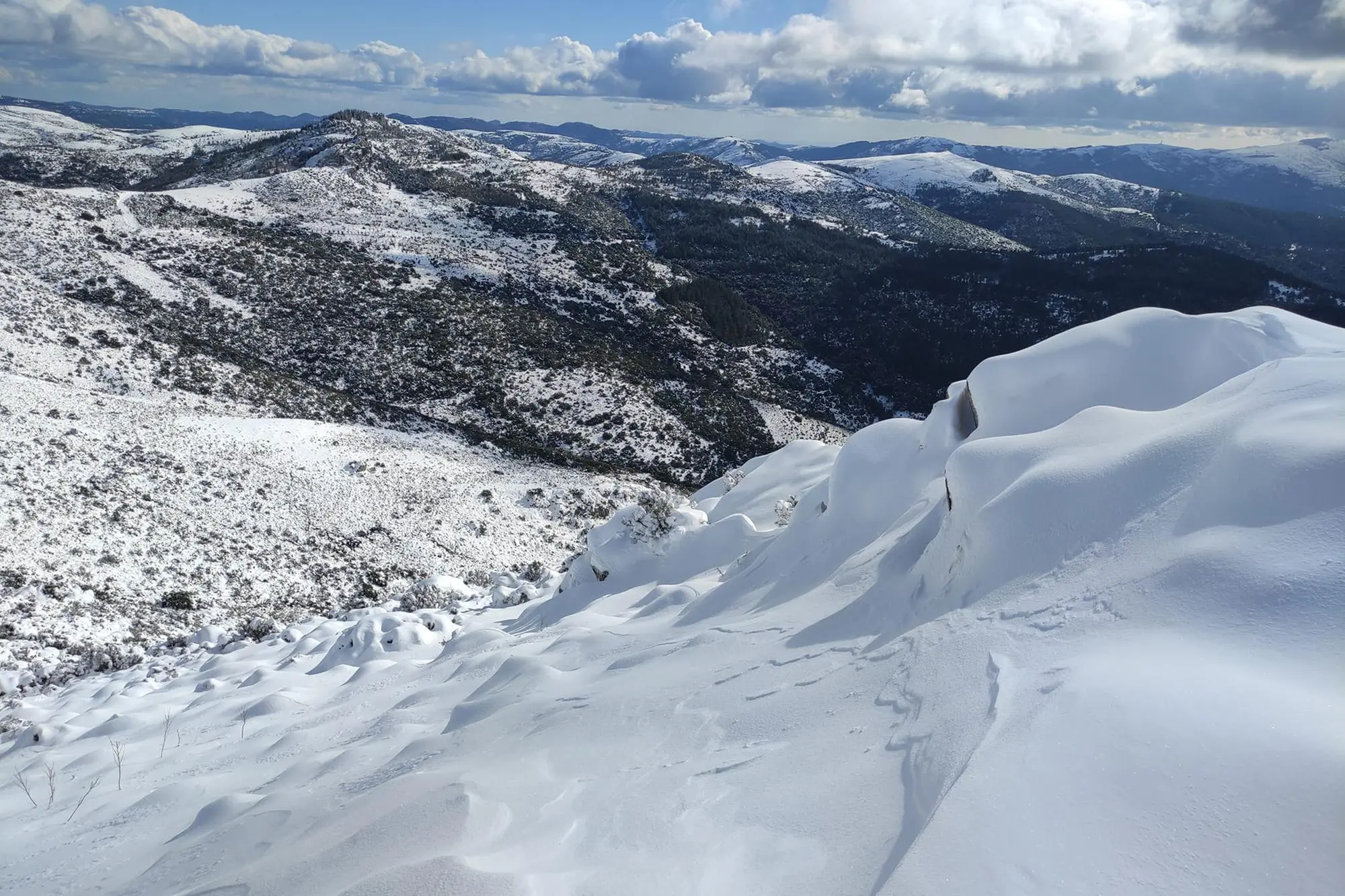 Neve in Sardegna