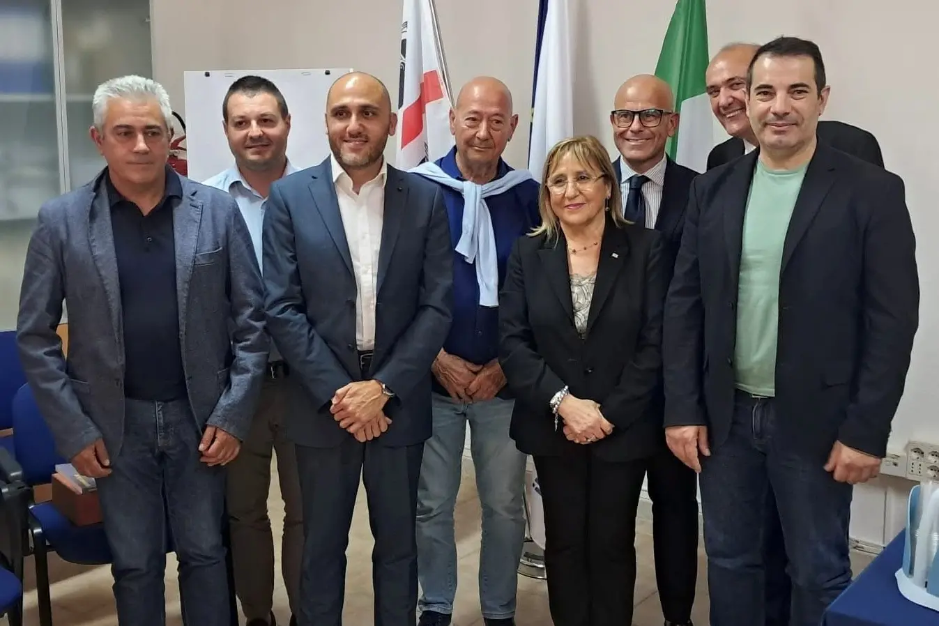 L'incontro nella sede all'Asel con la delegazione maltese