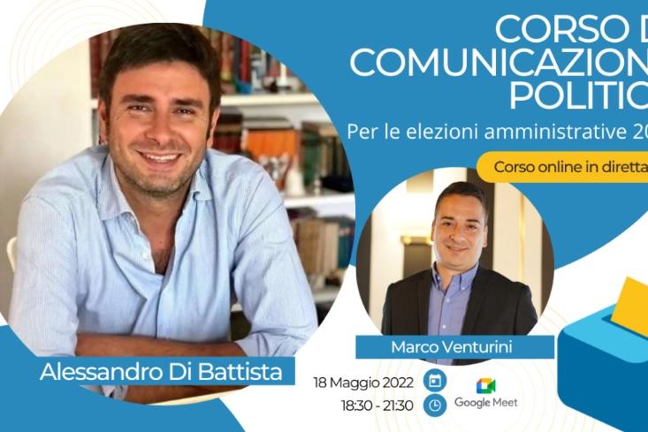 “Come vincere le elezioni amministrative”, il corso a 39 euro con il professor Alessandro Di Battista