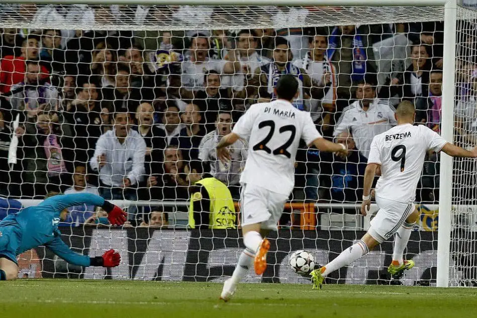 Il gol di Benzema