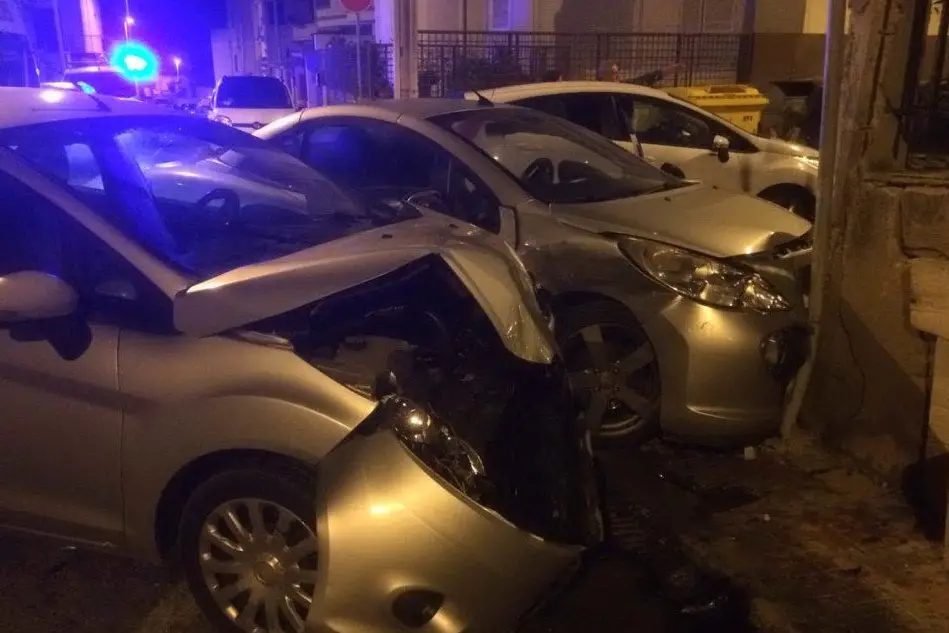 L'incidente di ieri in via De Chirico