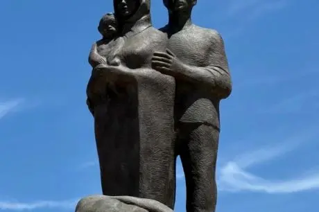 Il Monumento ai Caduti a Sorso (foto concessa)