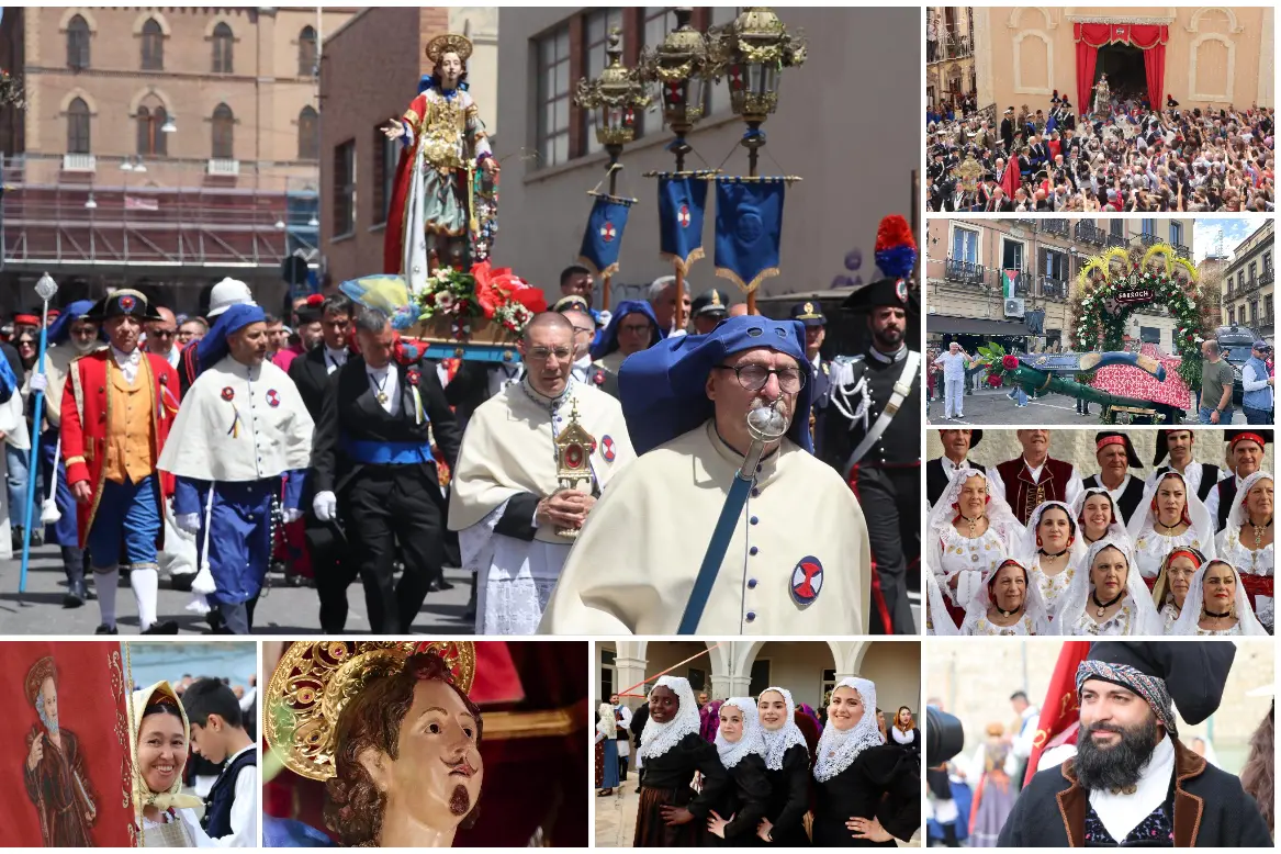 Sant'Efisio, il cammino da Stampace a Nora (foto Niada)