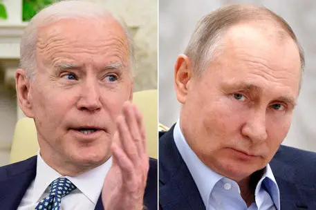 Joe Biden e Vladimir Putin (Ansa)