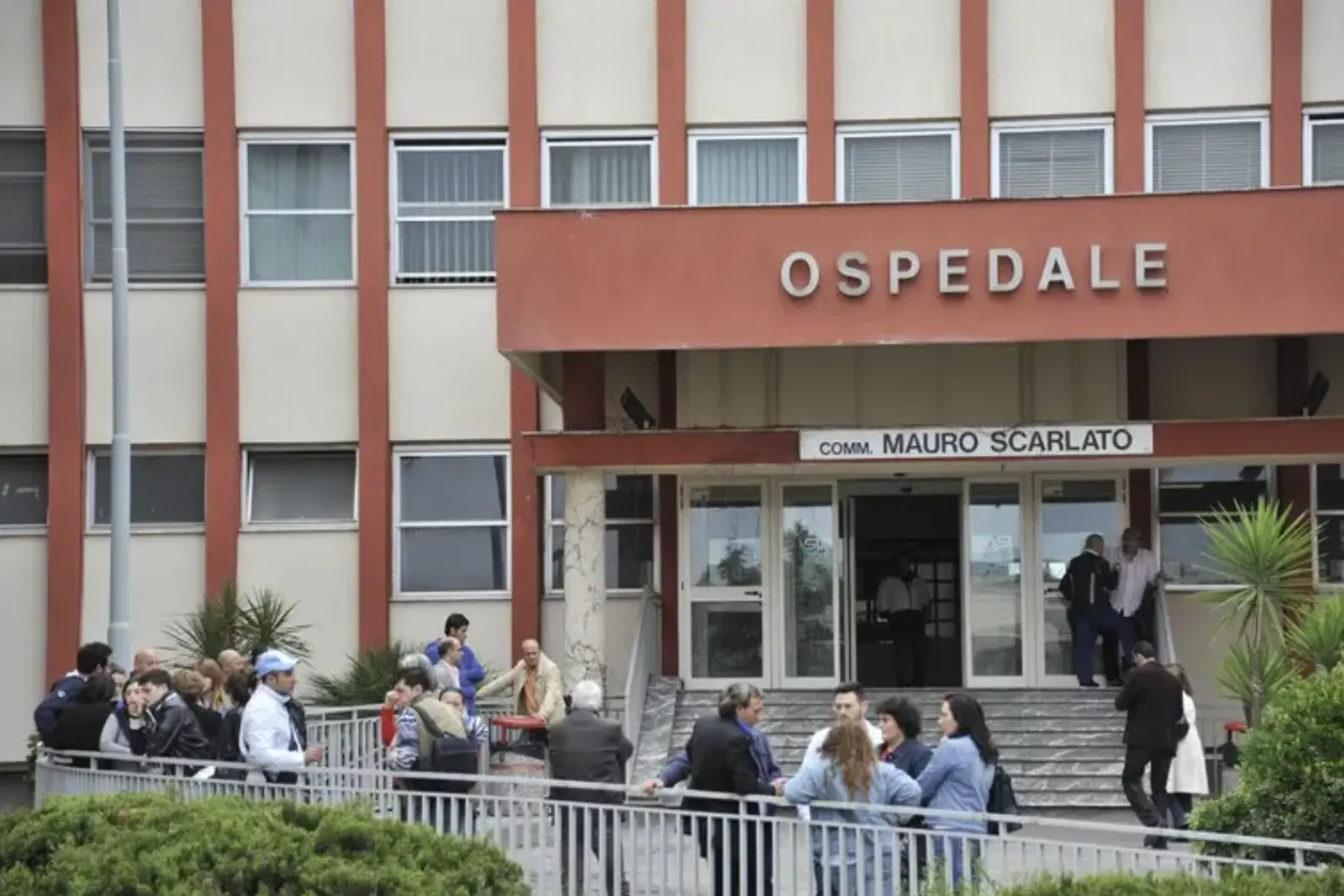 L'ospedale di Scafati (Ansa)