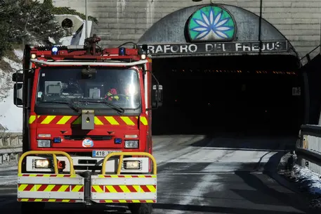 Il traforo del Frejus (Ansa)