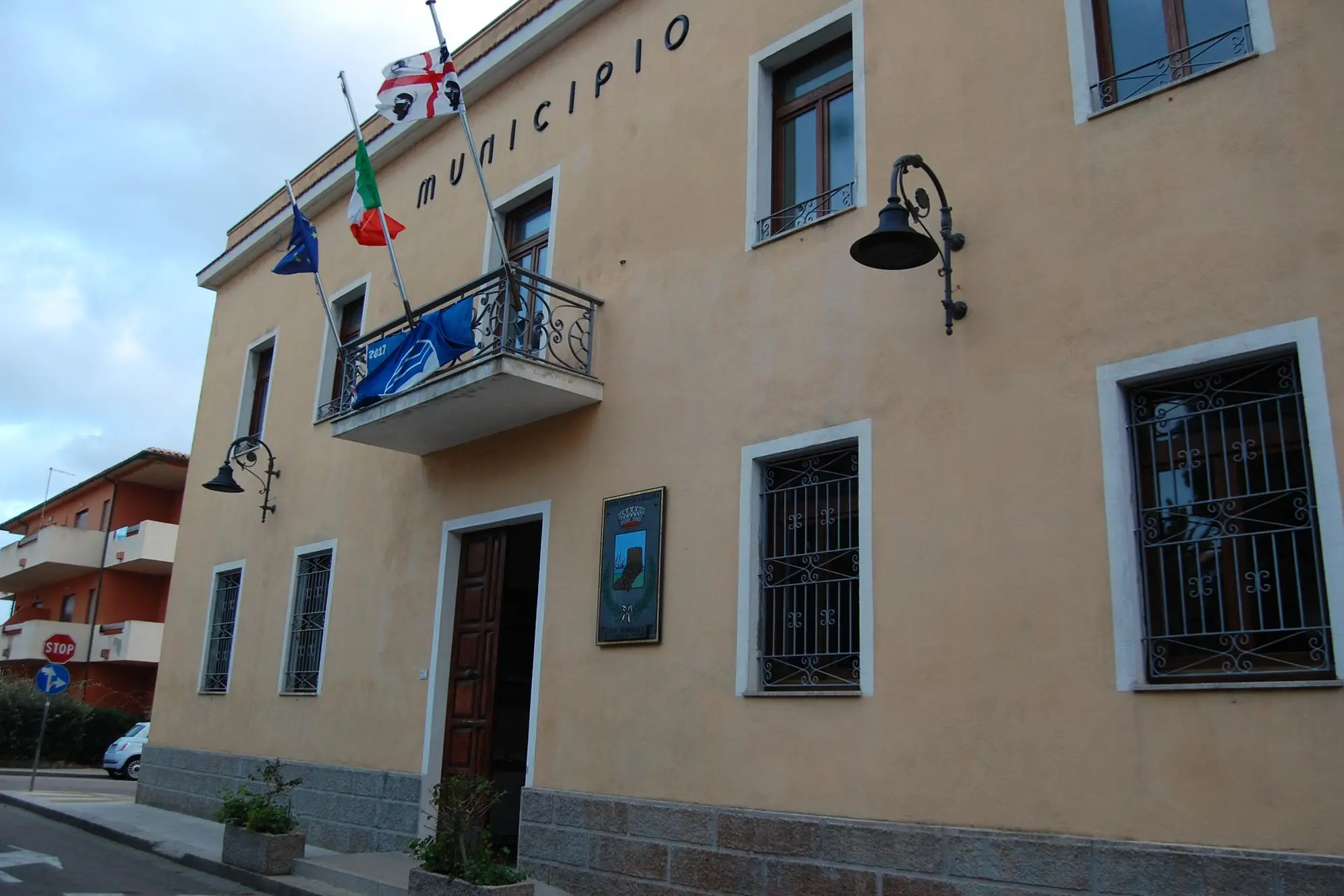 Il municipio di Santa Teresa Gallura (foto Ronchi)