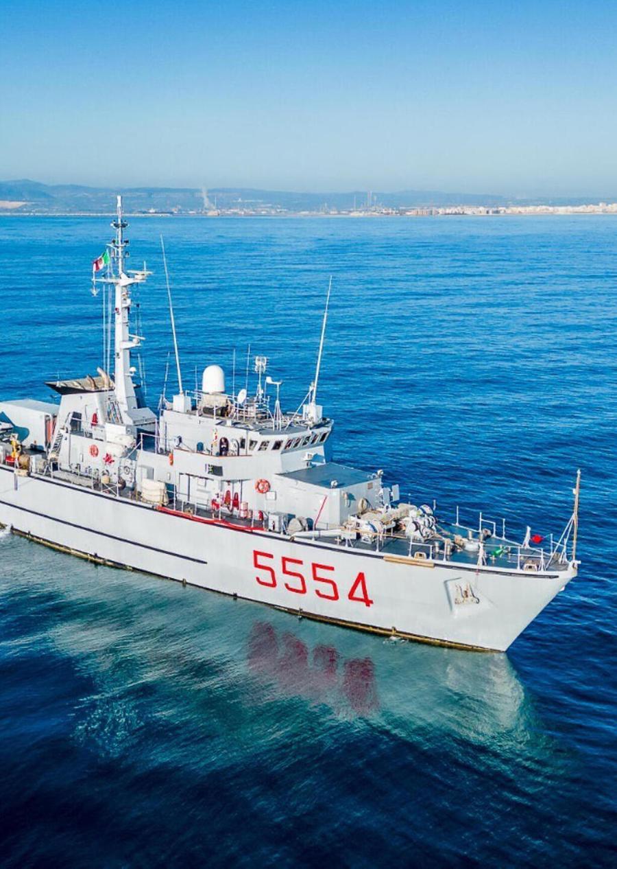 Pronte quattro navi italiane (una armata di missili)