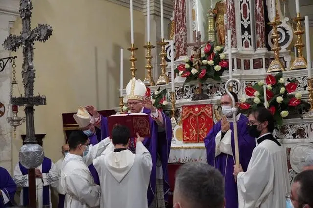 Monsignor Baturi (L'Unione Sarda - Andrea Serreli)