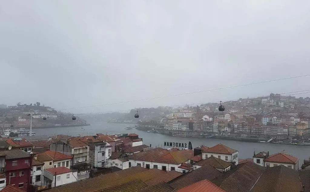 Il fiume Douro visto da Vila Nova de Gaia