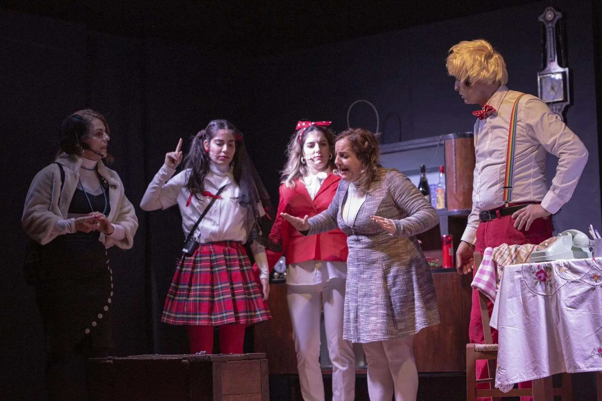 Una rappresentazione teatrale dell'associazione culturale Su Cuccaioi (foto concessa)