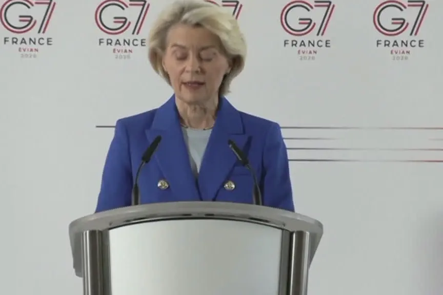 Von der Leyen: bene accordo Usa-Iran, ancoriamo l'Ucraina all'Ue