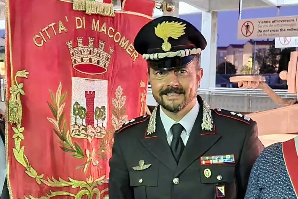 Il tenente colonnello Giuseppe Castrucci (foto Oggianu)