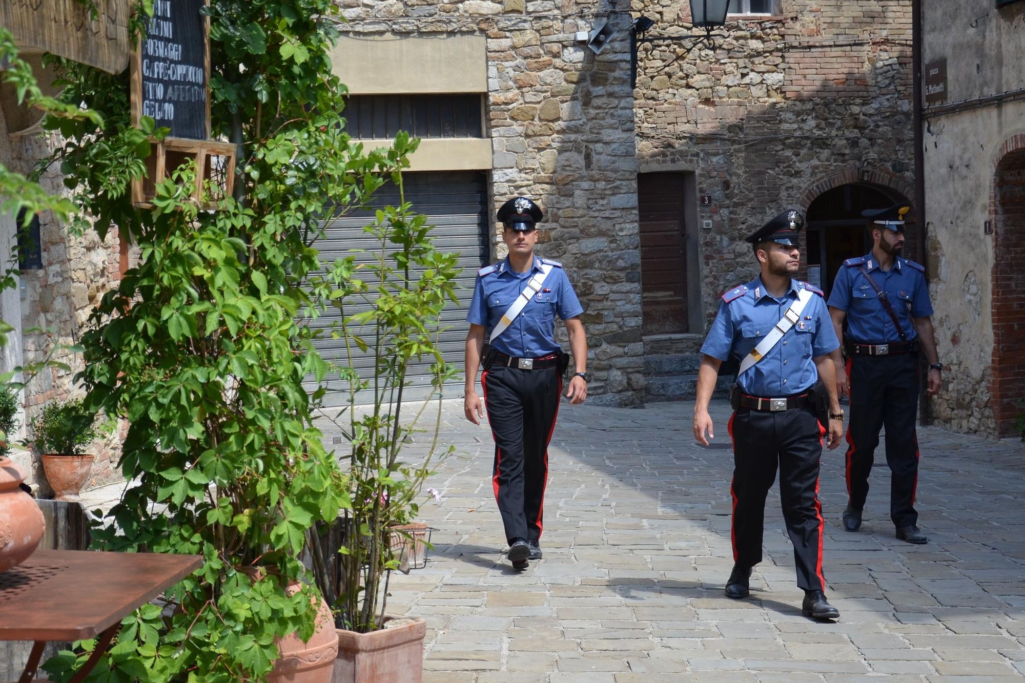 Denunciato a Villasalto (foto Carabinieri)