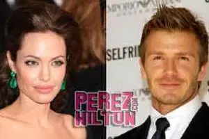 Angelina Jolie e David Beckham (foto: Internet)