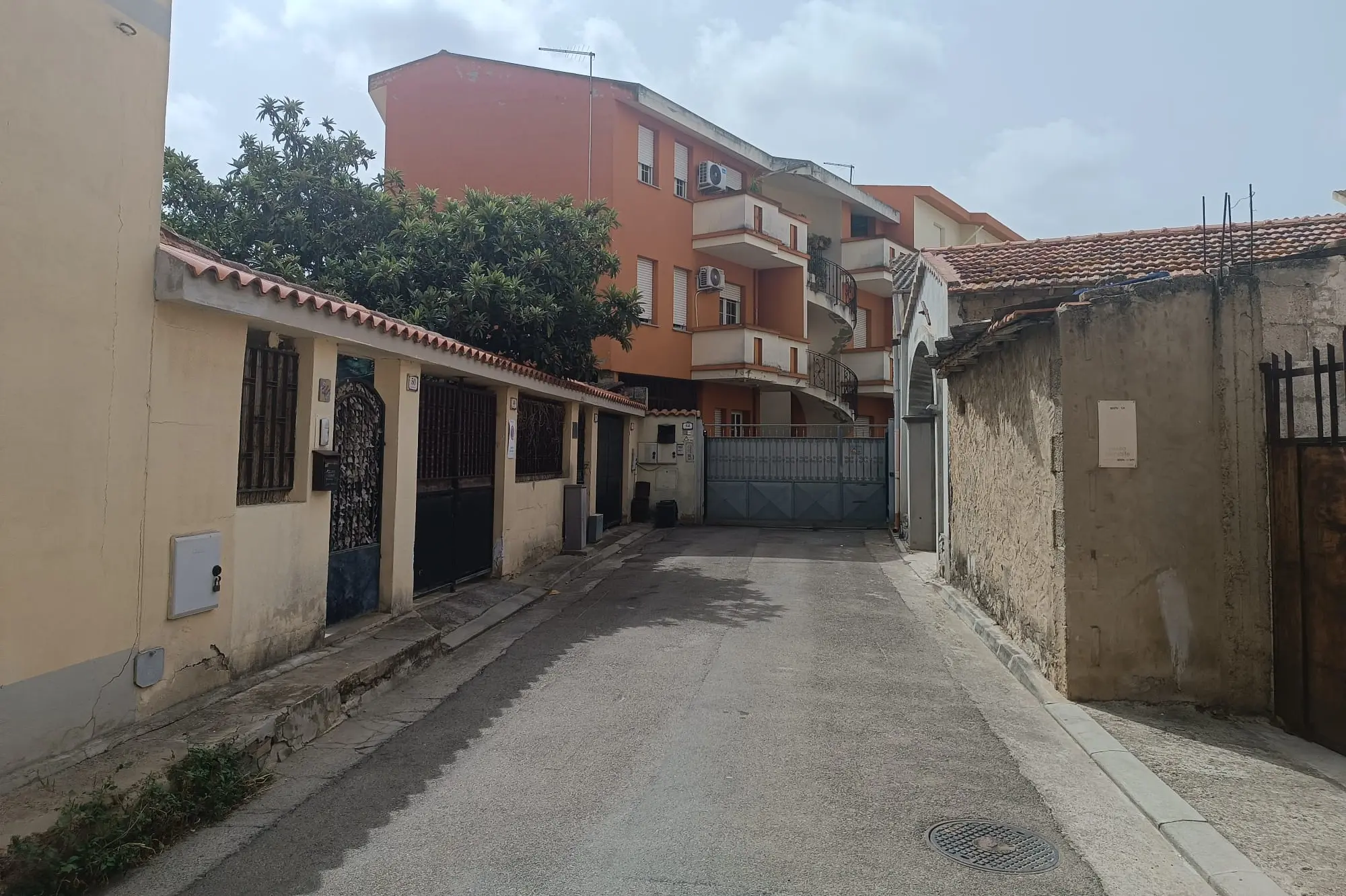 Via Donizetti a Sestu (foto Callisto Spiga)