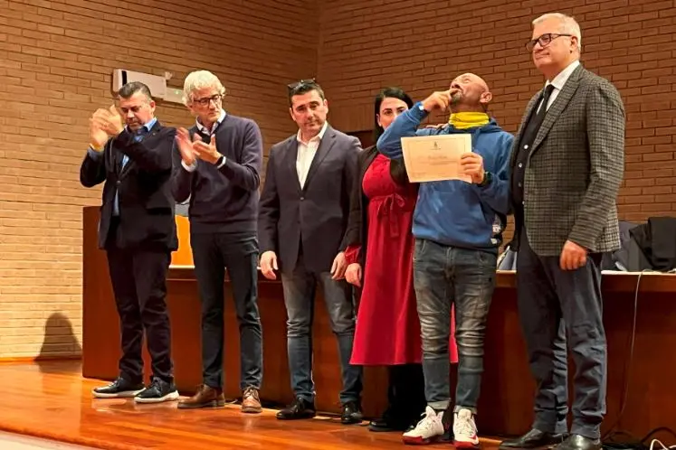 La premiazione degli atleti (foto concessa)