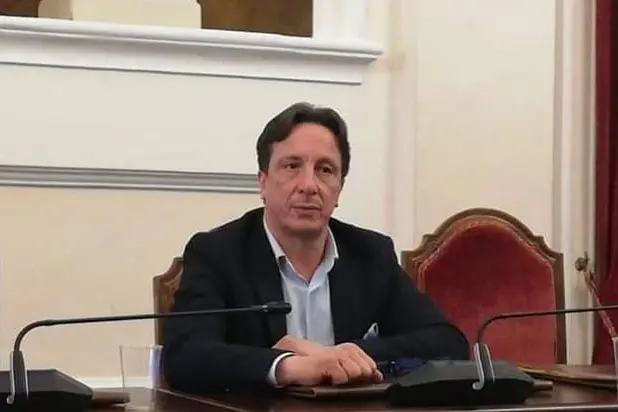 Il consigliere comunale di Sassari Civica Giuseppe Palopoli (foto Tellini)