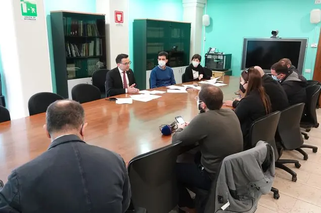 L'assessore Lampis (foto Regione Sardegna)