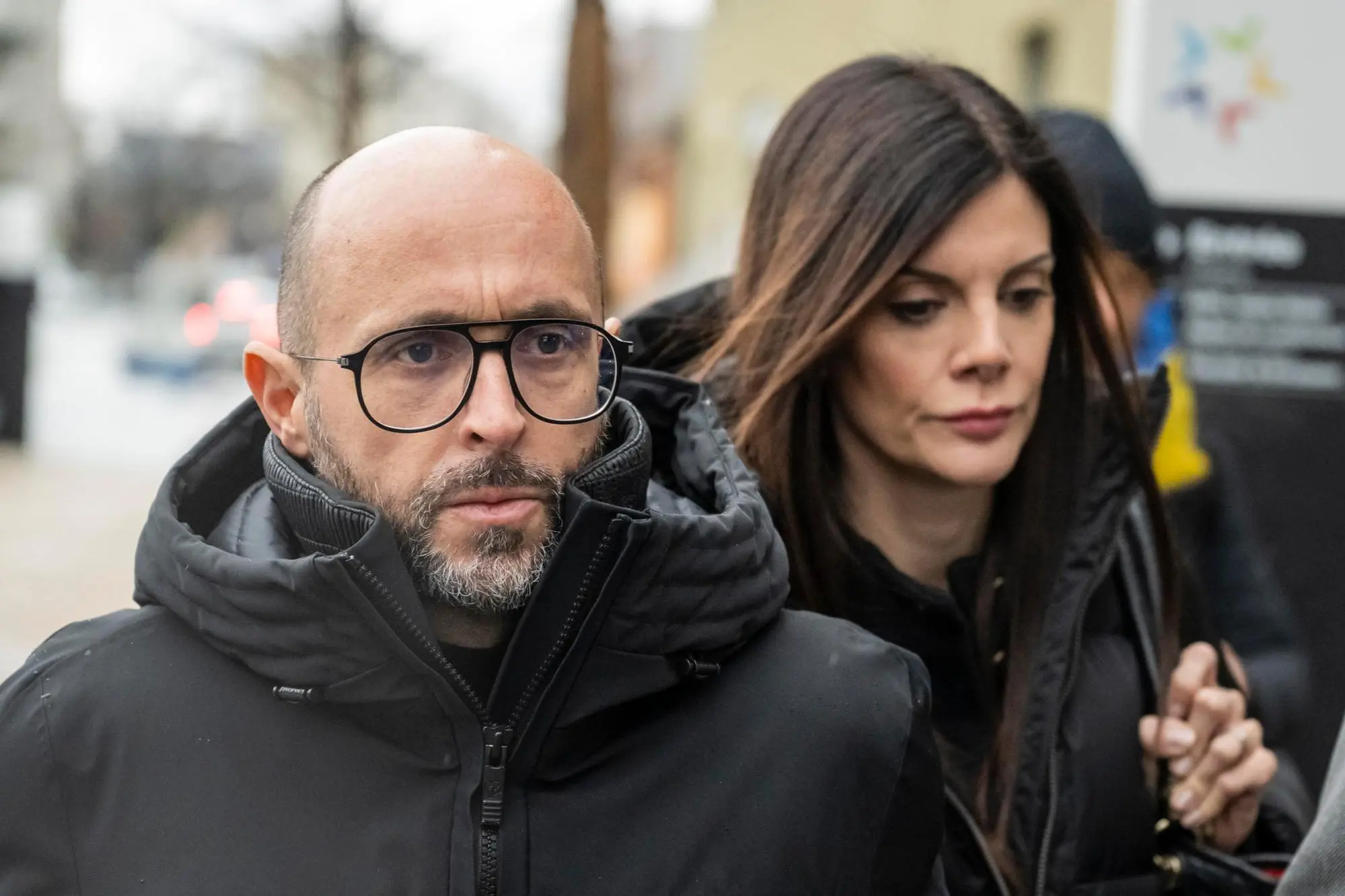 Jacques e Jessica Moretti (foto Ansa/Epa)